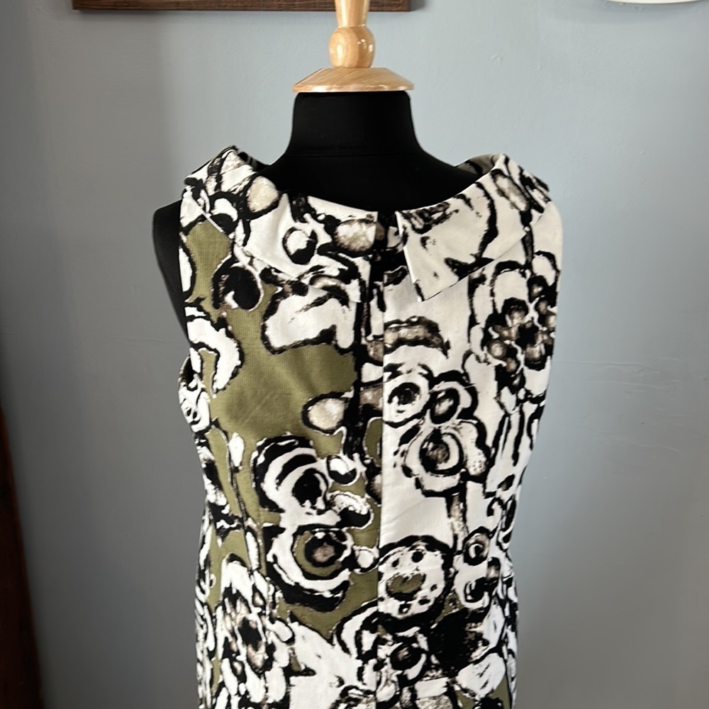 Just Taylor…. Retro sleeveless Light Corduroy Dress Size 14 - Picture 3 of 5